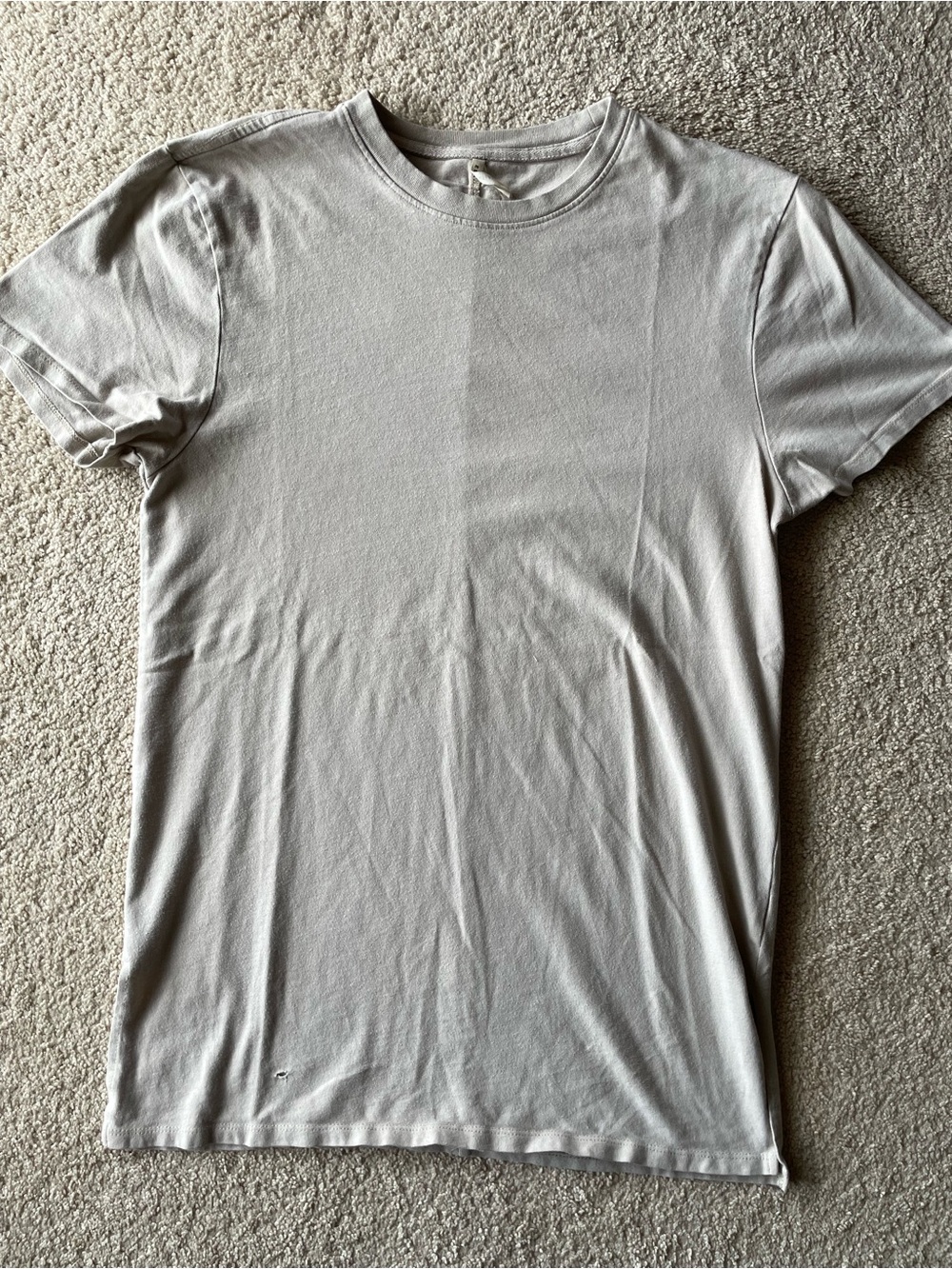 Fear of God Essentials Men's Classic Crew Neck T-Shirt - Light Gray Casual